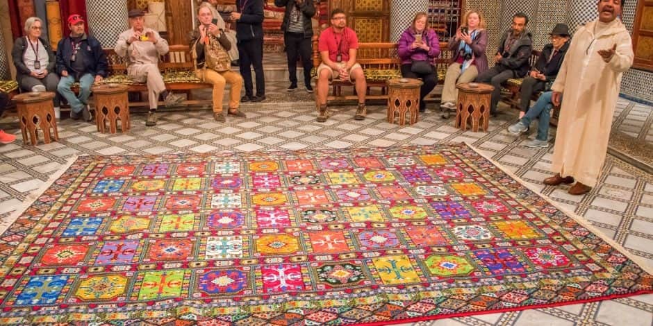 rugs shop in morocco