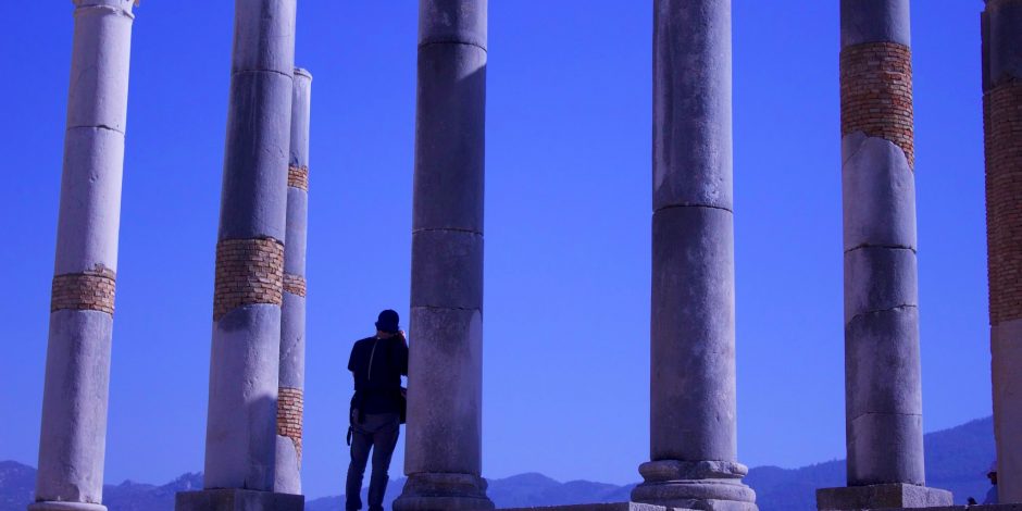 volubilis roman pillars