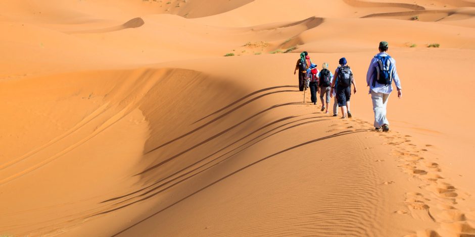 desert trekking in morocco