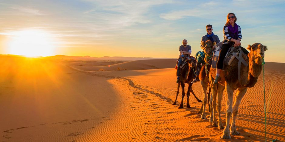 camel riding morocco sahara